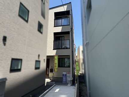 広島市中区千田町2丁目　新築一戸建ての外観