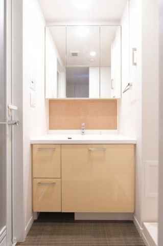 台東区浅草６丁目の賃貸マンションの洗面所