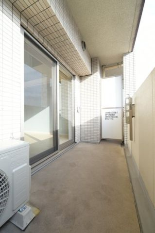 台東区浅草６丁目の賃貸マンションのバルコニー