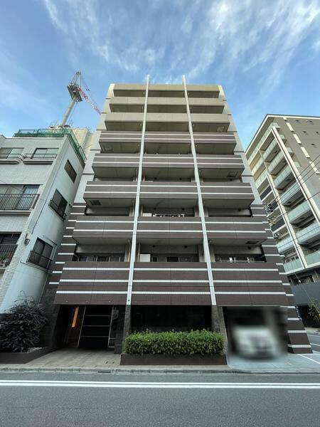 台東区浅草６丁目の賃貸マンションの外観