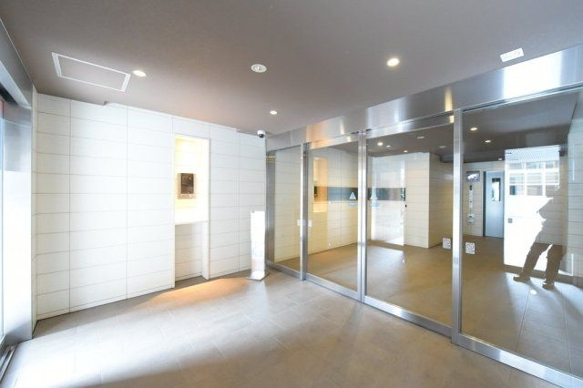 台東区浅草６丁目の賃貸マンションのロビー