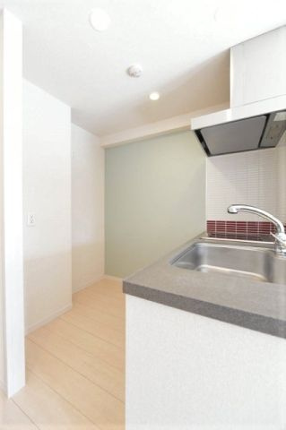 台東区浅草６丁目の賃貸マンションのキッチン