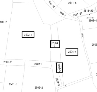 【土地図】 | 常盤台2丁目土地（古家付き・未造成984坪）