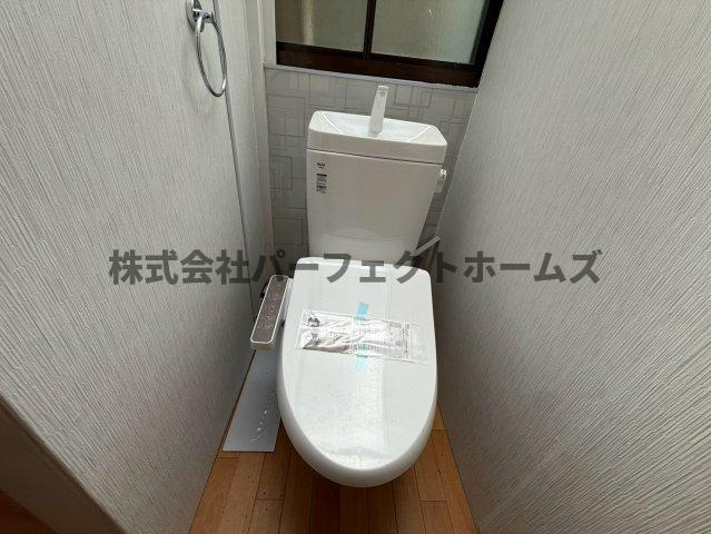 黒原旭町戸建　賃貸のトイレ|トイレもきれいです