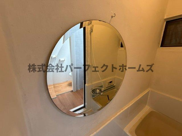 黒原旭町戸建　賃貸の浴室|コンパクトで使いやすいお風呂です