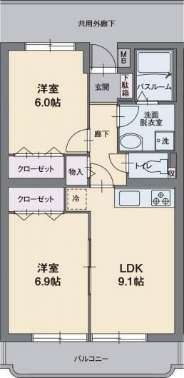 アルストロメリアの間取り