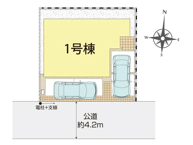 練馬区南大泉3丁目　長期優良住宅×太陽光発電　ゆとりの邸の区画図