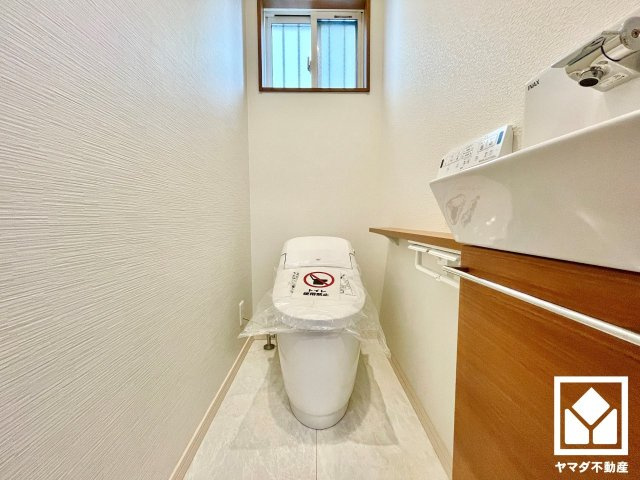 大津市下阪本２丁目　1期　13-1号地のトイレ