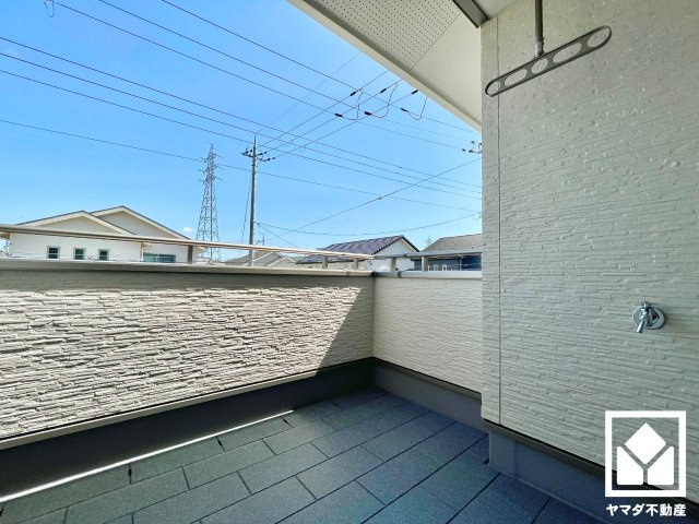 大津市下阪本２丁目　1期　13-1号地のバルコニー