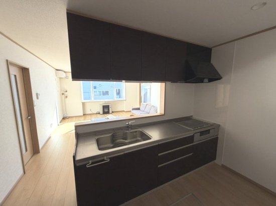 【キッチン】 | 北見市小泉２４４番地１４　平家建中古売家