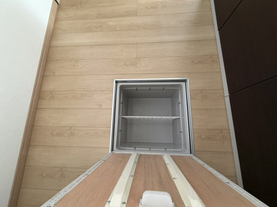 【収納】 | 北見市小泉２４４番地１４　平家建中古売家 | キッチン床下収納