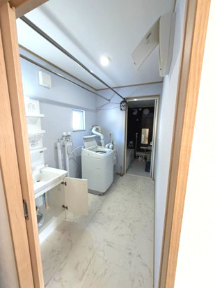 北見市小泉２４４番地１４　平家建中古売家の脱衣所