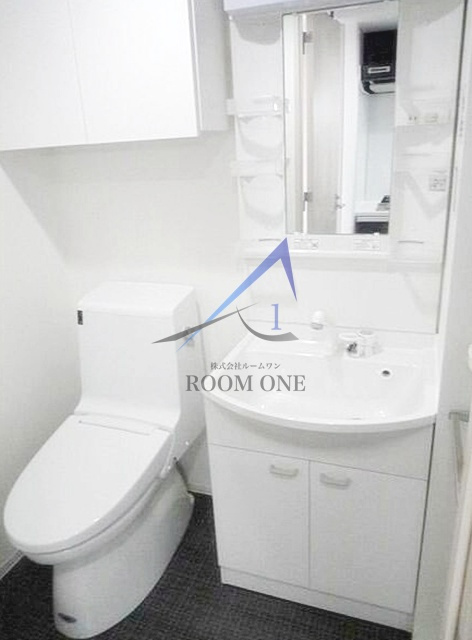 ブライズ蒲田WESTの洗面所|独立洗面台です。