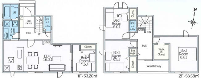 【間取り】 | 前橋市六供町新築　01期