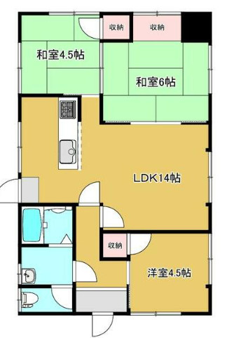 井ノ口一戸建の間取り