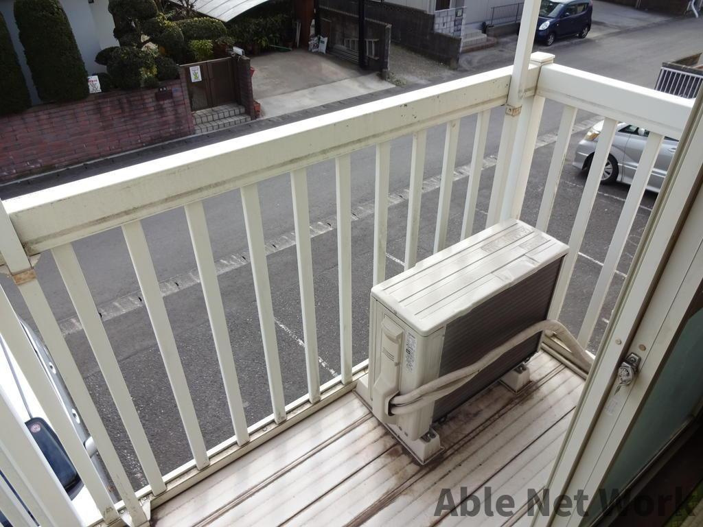 アークヒルズフクモトNO.1Bのバルコニー