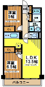 【間取り】 | セレッソ幡ケ谷