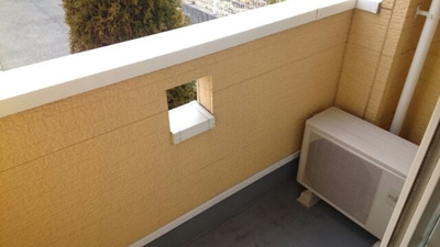 【バルコニー】 | サンズパークⅠ | 落ち着いた時間を過ごせるバルコニーです