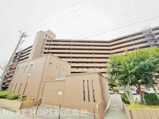 【外観】 | 【尼崎久々知ハウス】地上10階建　総戸数159戸　ご紹介のお部屋は９か言う部分です♪令和８年2月上旬室内リフォーム済み！お待たせ無しで即ご入居していただけます！！