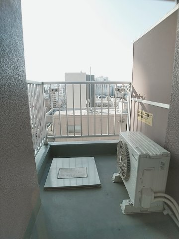 アーツ白河のバルコニー