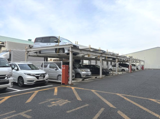 【駐車場】 | デュオコート武蔵浦和 | 敷地内機械式駐車場