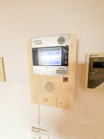 レジデンス東櫛原のセキュリティ|TVモニター付きで安心です☆