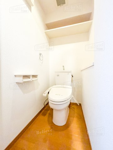 レジデンス東櫛原のトイレ|嬉しい温水洗浄便座付き♪