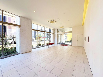 【ロビー】 | ライオンズ田端アートレジデンス | 清潔なロビーです