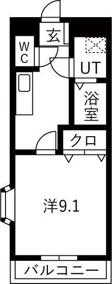 Asobi-PALACE柊　　刈谷市近郊の賃貸はクラスホーム刈谷店の間取り