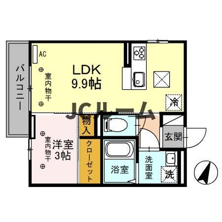 さくらガーデンⅡの間取り