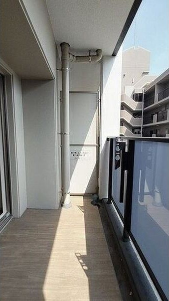 OKBアヴェニール菊井町のバルコニー