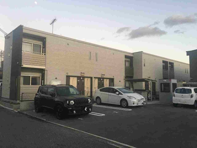 神戸市西区玉津町上池のアパートのその他|駐車場