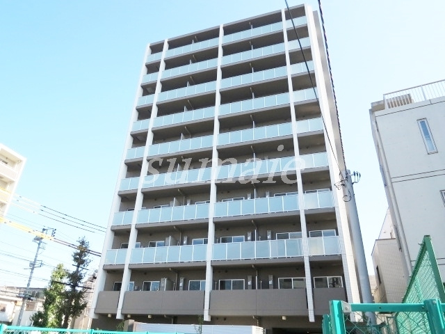 パティーナ十条DUOの外観|タイル張りの外観です☆