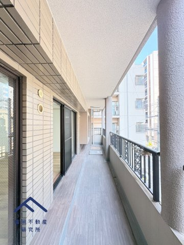 サントーア薬院のバルコニー