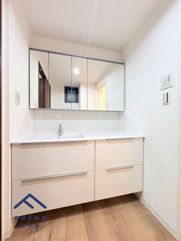 サントーア薬院の独立洗面台