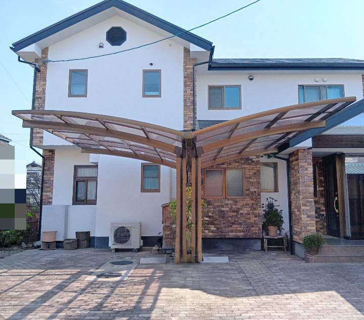 売中古戸建　中央区高丘東四丁目の外観|浜松市中央区高丘東。細部までこだわり抜かれた5LDKのゆとりある間取りに加え、2階にもキッチン・UB付き。二世帯・趣味スペースなど、使い方は無限大です。