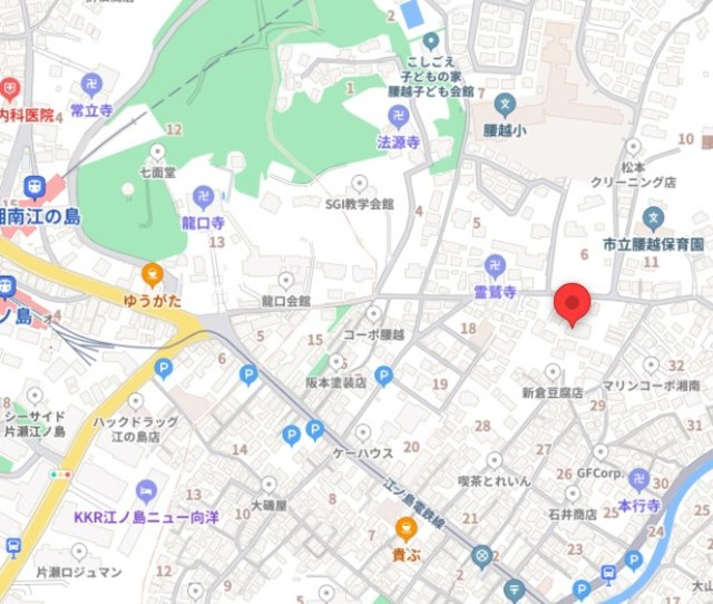 アリエッタ・湘南の地図