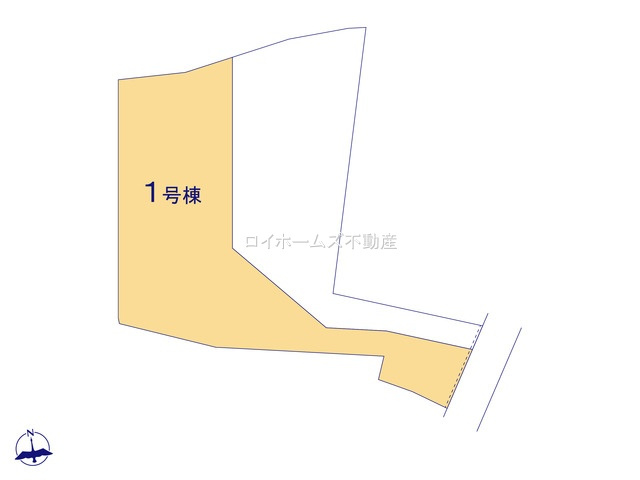 【区画図】 | 小牧市大字久保一色字北屋敷2978-3『仲介料無料』新築戸建て | 1号棟