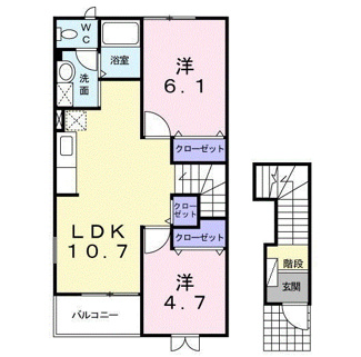 【間取り】 | クレストールＫ２