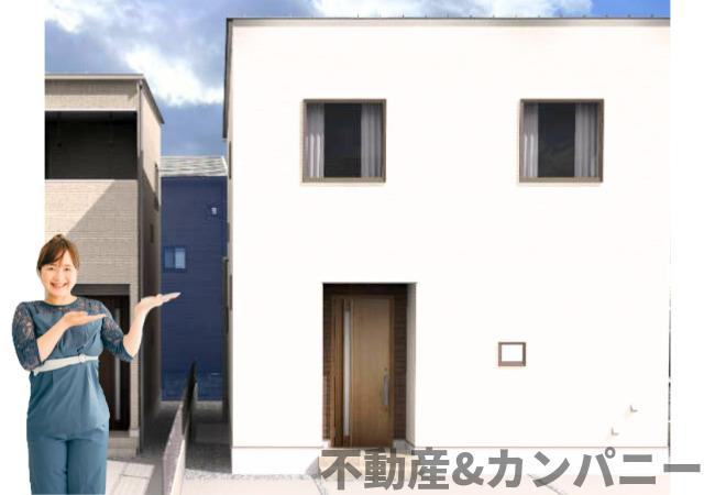 ひばりケ丘の新築住宅4号棟　松山市ひばりケ丘の新築戸建の外観|外観です