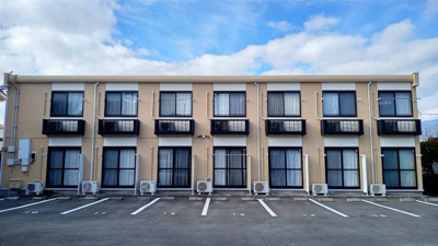 【外観】 | レオパレスストリームⅡ | 2022年10月に外壁塗装致しました。