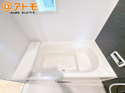 【浴室】 | 三島市青木第4　新築一戸建て　3号棟 | お風呂で日々の疲れを落としましょう♪スタイリッシュなお風呂になっています！