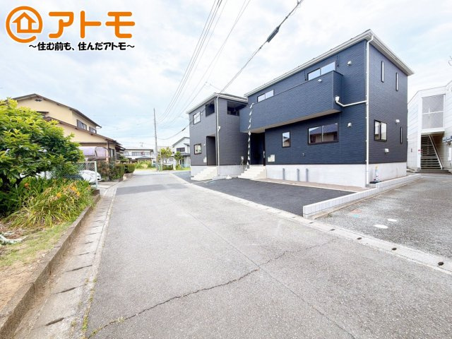 【前面道路含む現地写真】 | 三島市青木第4　新築一戸建て　3号棟
