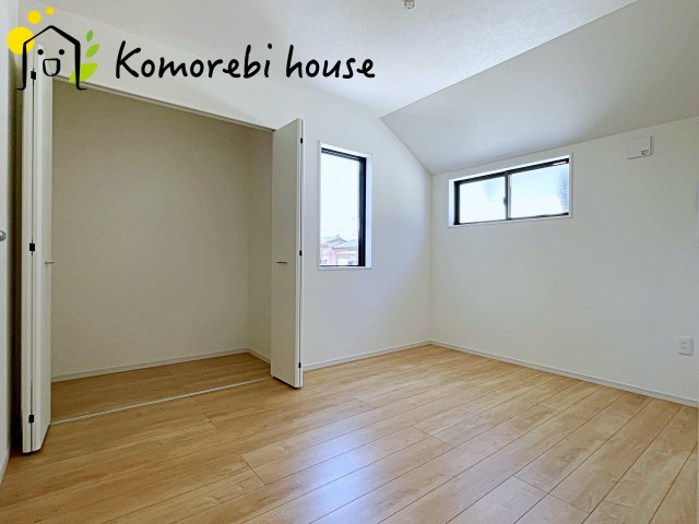 上尾市緑丘　9期　新築一戸建て　グレース　01の洋室|広々とした洋室です