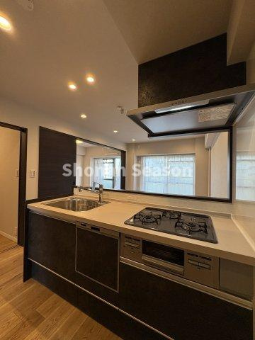 【キッチン】 | 食洗機・浄水器内蔵のキッチンは新規交換済みでお料理も捗りますね☆