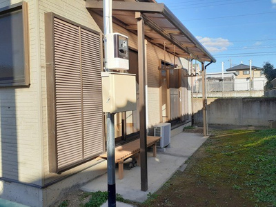 【庭】 | 海老原貸家５ | たまにはお庭で休日を過ごしてみるのもよいかもしれません