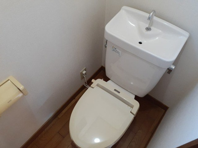 【トイレ】 | 海老原貸家５ | トイレもきれいです