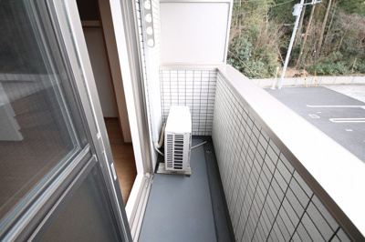 【バルコニー】 | ＣＬＡＩＲ咲 Ｂ | 広々としたバルコニーです
