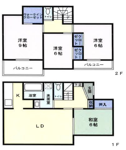 【間取り】 | 鴻巣市屈巣　中古戸建