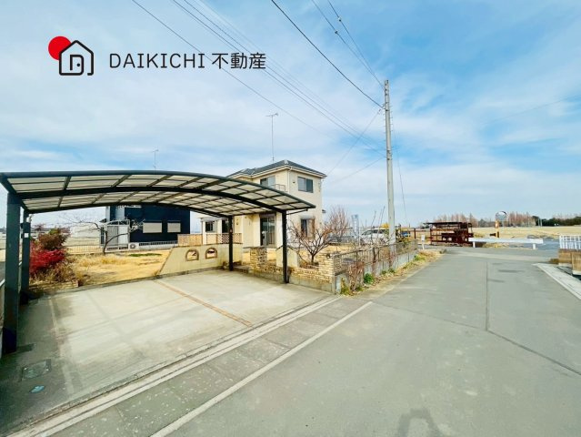 【前面道路含む現地写真】 | 鴻巣市屈巣　中古戸建